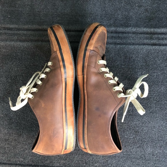 ALTRA COLE HAAN Casual Leather Brown laced Shoes - Picture 4 of 13
